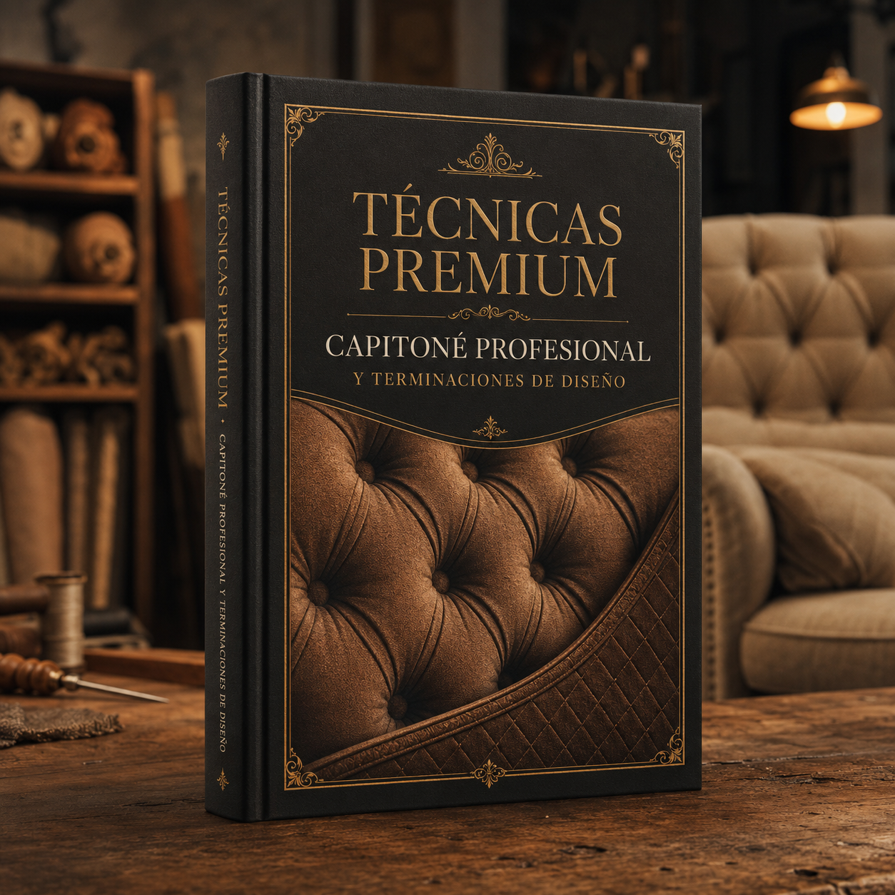 Técnicas Premium: Capitoné Profesional y Terminaciones de Diseño